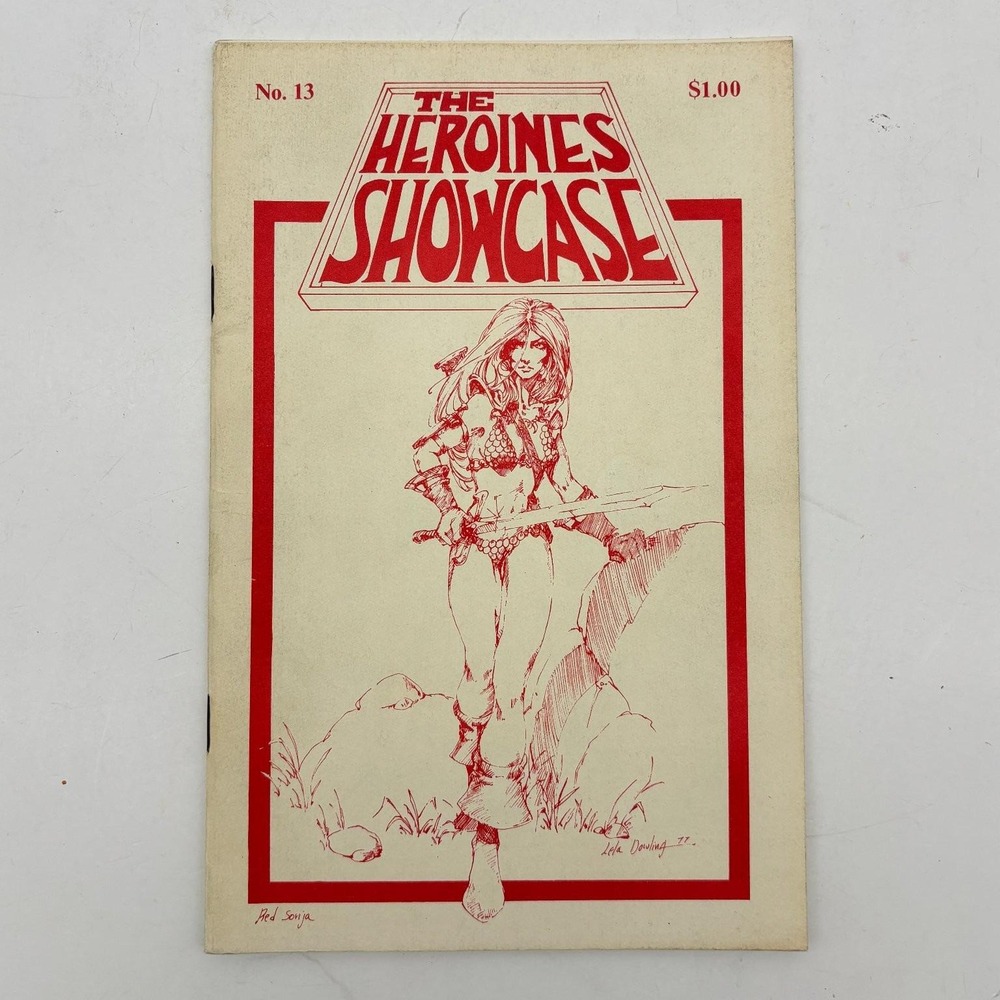 The Heroines Showcase #13 Indie Mike Grell Red Sonja Bronze Age